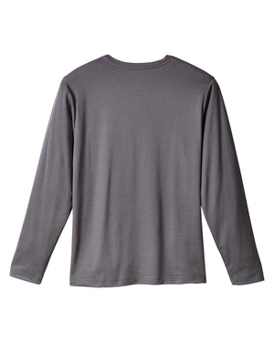 Harriton Unisex Charge Snag and Soil Protect Long-Sleeve T-Shirt - Back