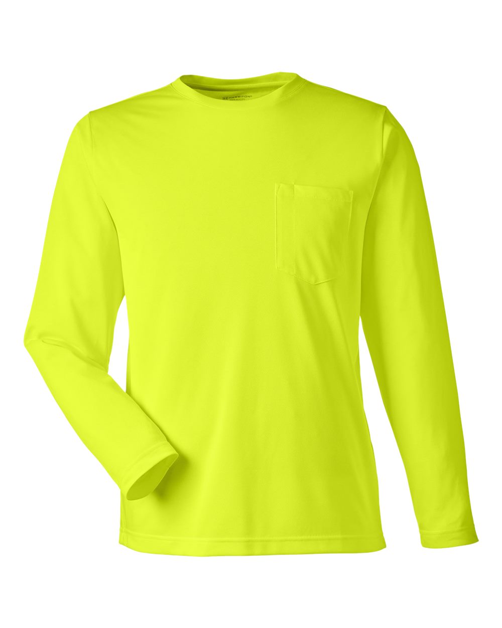 Harriton Unisex Charge Snag and Soil Protect Long-Sleeve T-Shirt