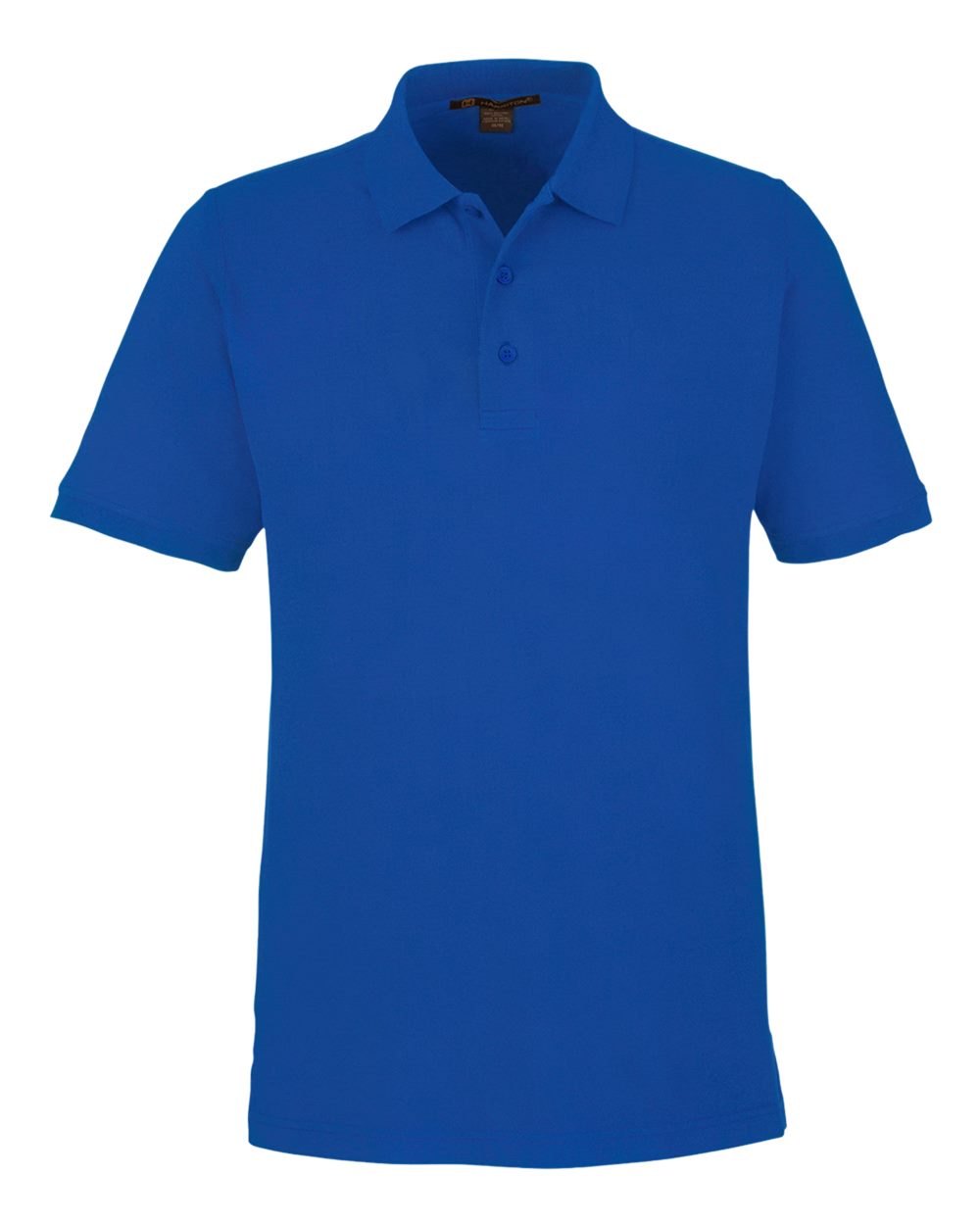 Harriton Men's Valiant Cotton Snag Protect Polo - True Royal