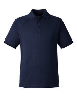 Harriton Men's Charge Snag and Soil Protect Polo - Dark Navy