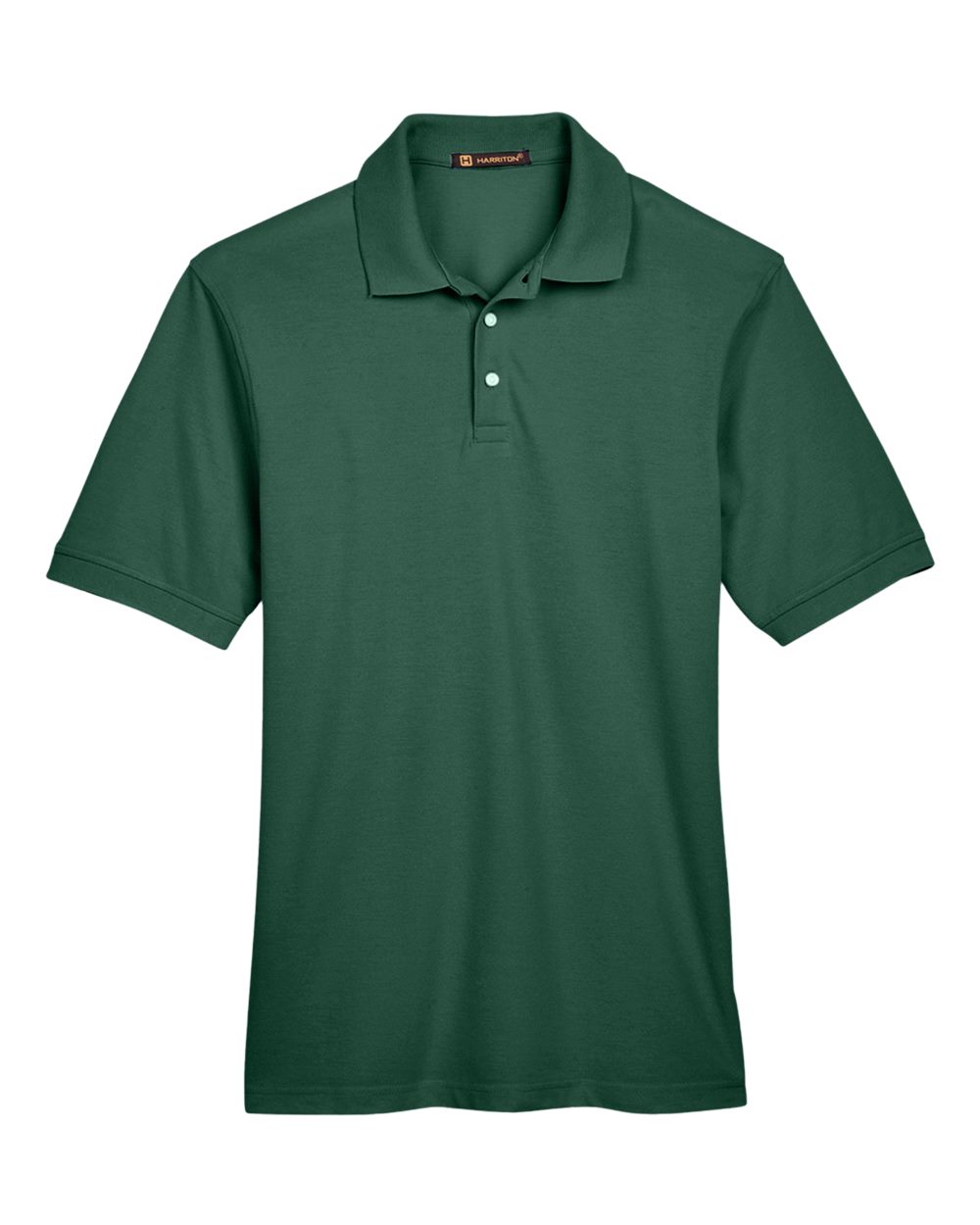 Harriton Men's 5.6 oz. Easy Blend Polo - Hunter