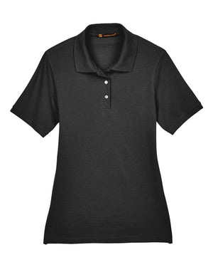Harriton Ladies' 5.6 oz. Easy Blend - Black
