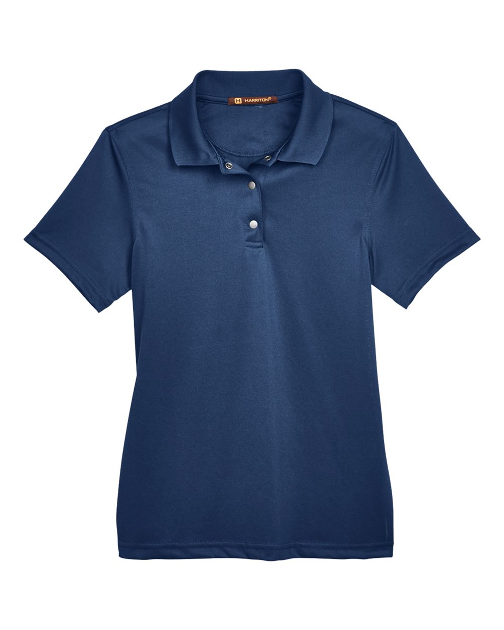 Harriton Ladies' Advantage Snag Protection Plus IL Snap Placket Polo - Dark Navy