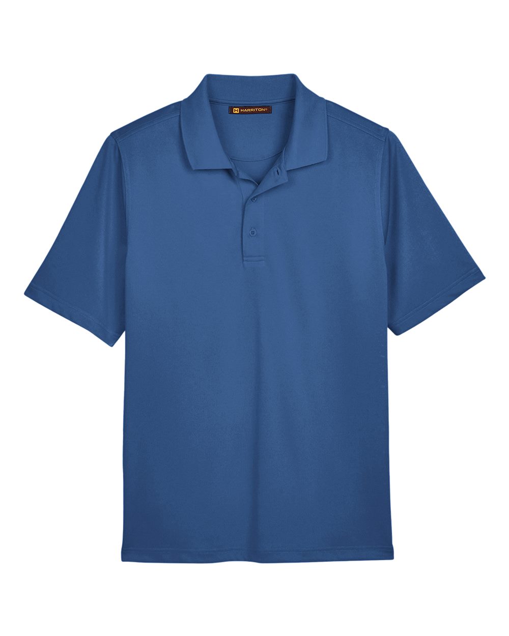 Harriton Men's Advantage Snag Protection Plus Polo - Pool Blue
