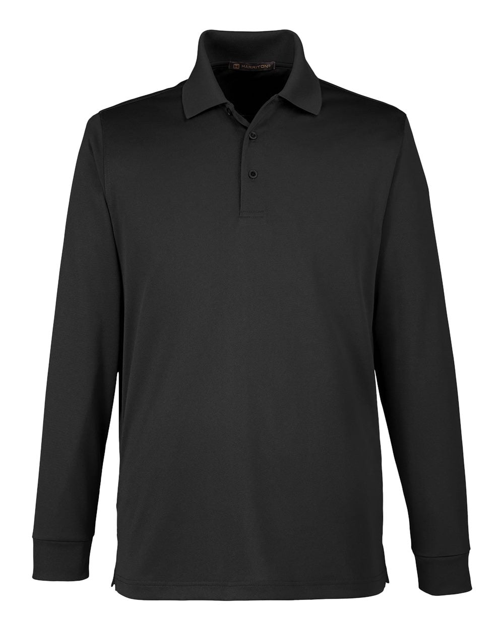 Harriton Men's Advantage Snag Protection Plus IL Long Sleeve Polo