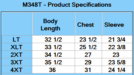 Harriton Men's Tall Advantage Snag Protection Plus IL Polo - Specs