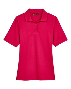 Harriton Ladies' Advantage Snag Protection Plus Polo - Red
