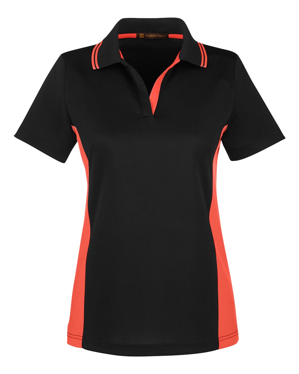 Harriton Ladies' Flash Snag Protection Plus IL Colorblock Polo