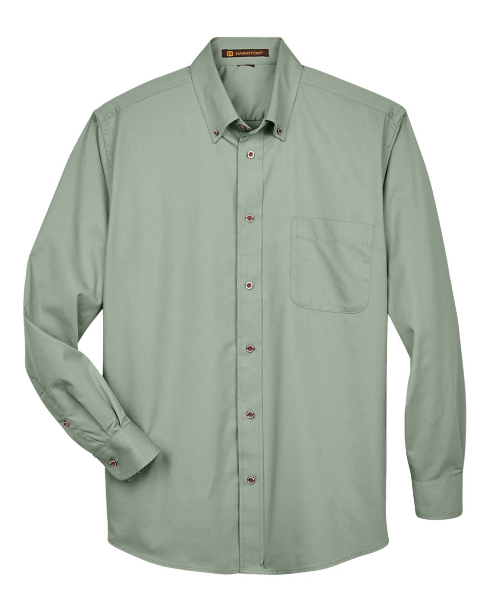 Harriton Men's Easy Blend™ Twill Shirt - Dill