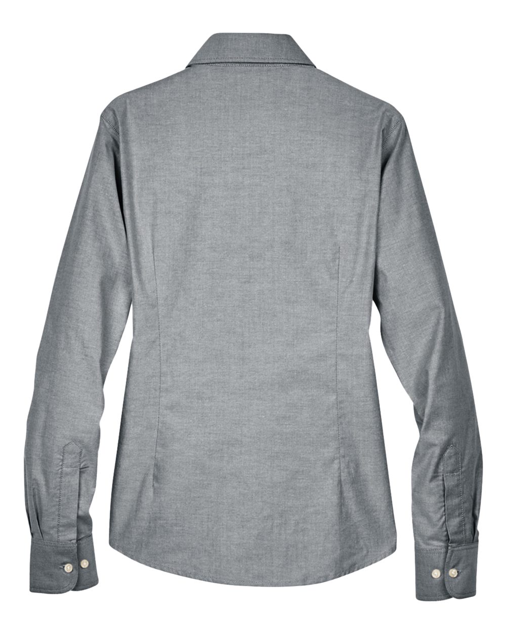 Harriton Ladies' Long-Sleeve Oxford with Stain-Release