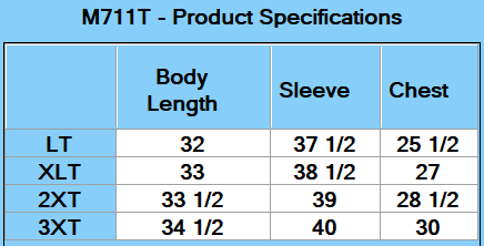 Harriton Men's Tall ClimaBloc™ Lined Heavyweight Hooded Sweatshirt - Specs