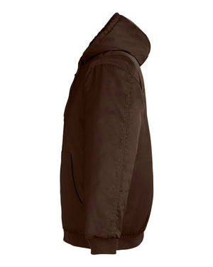 Harriton Unisex ClimaBloc® Heavyweight Hooded Full-Zip Jacket