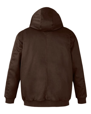 Harriton Unisex ClimaBloc® Heavyweight Hooded Full-Zip Jacket