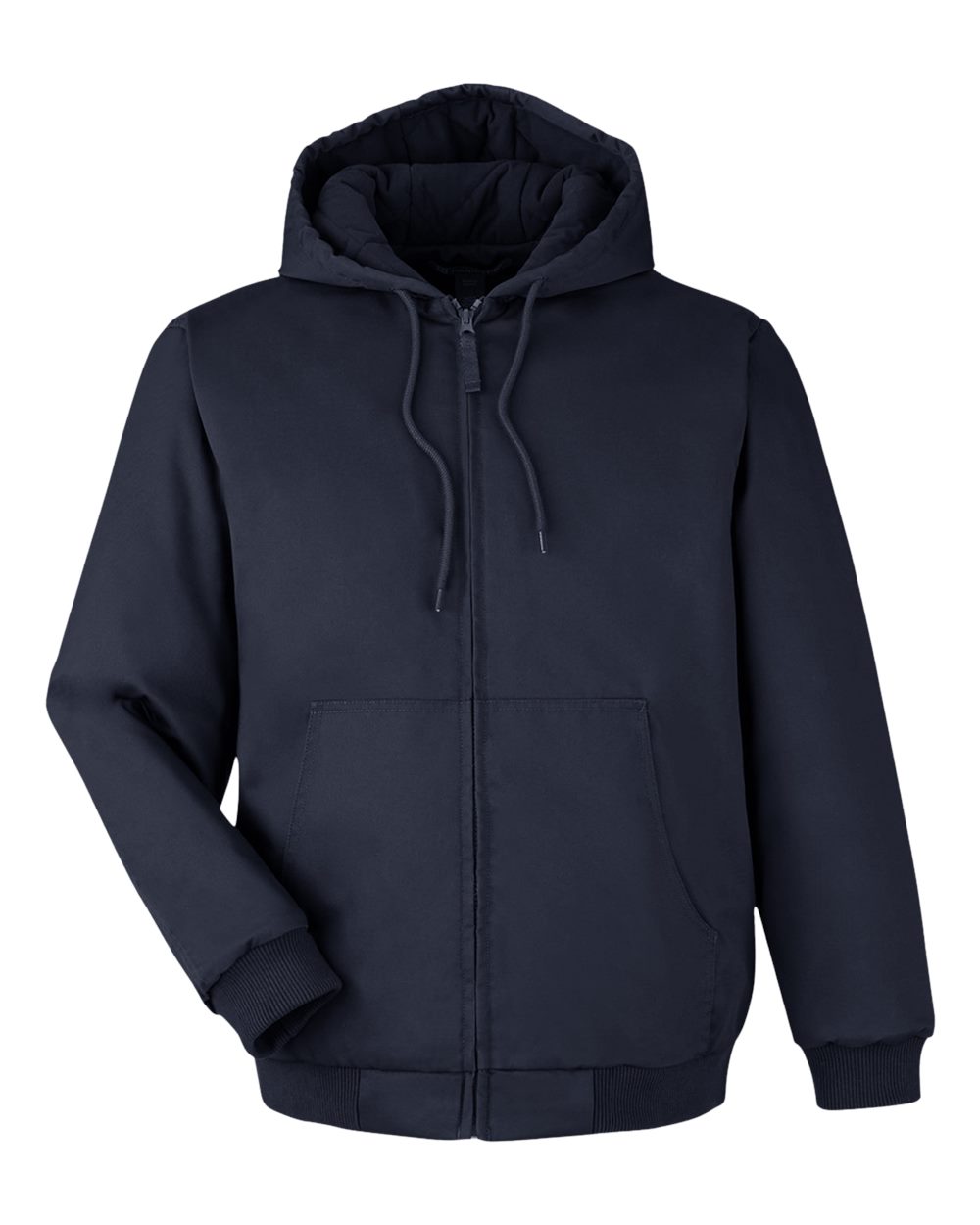 Harriton Men's Tall ClimaBloc® Heavyweight Hooded Full-Zip Jacket - Dark Navy