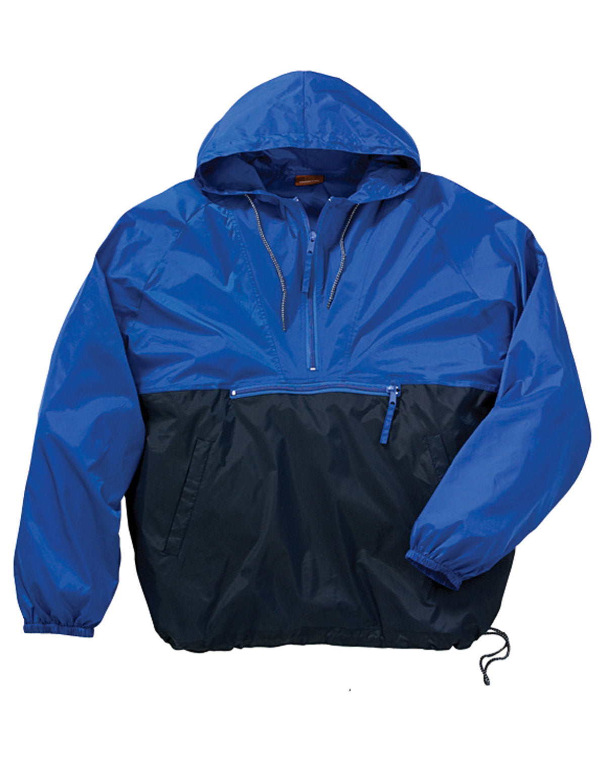 Harriton Adult Packable Nylon Jacket - Royal/Navy