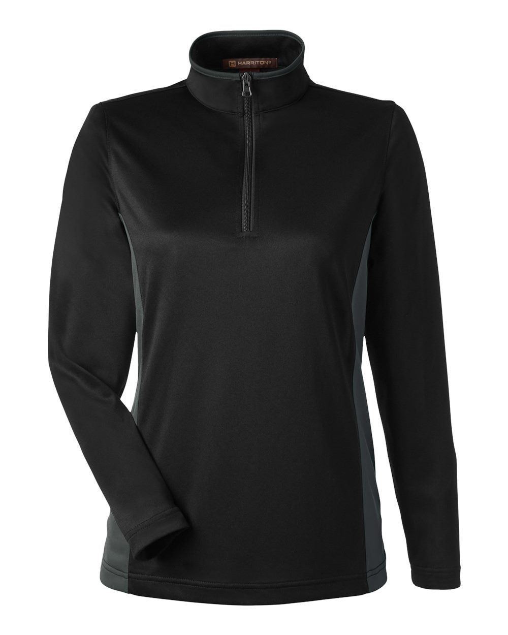 Harriton Ladies' Flash Snag Protection Plus IL Colorblock Quarter-Zip