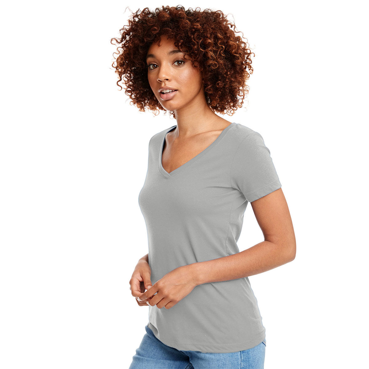 Next Level Women's Ideal V-Neck T-Shirt