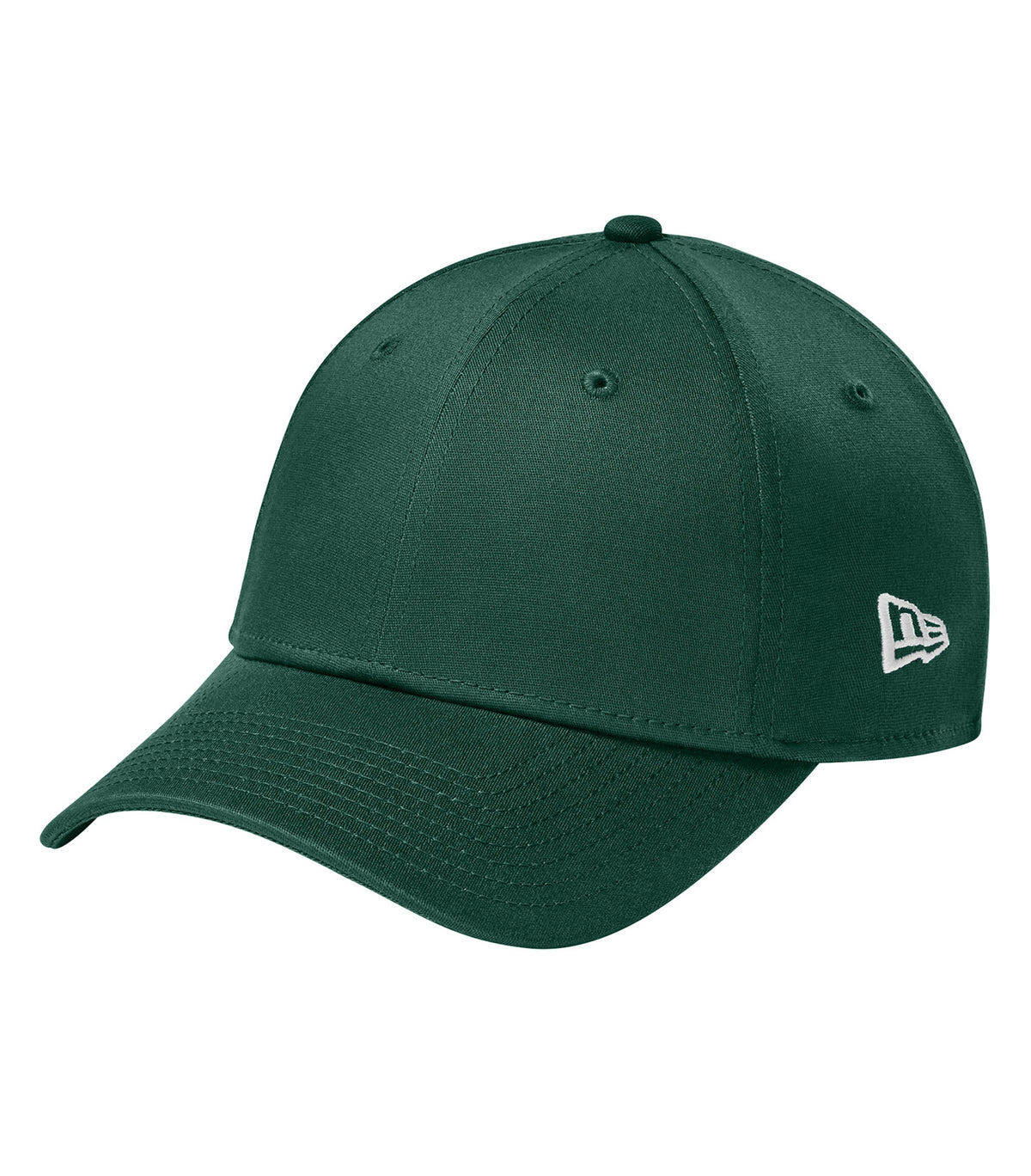 NEW ERA® Structured Stretch Cotton Cap - Flag Dark Green