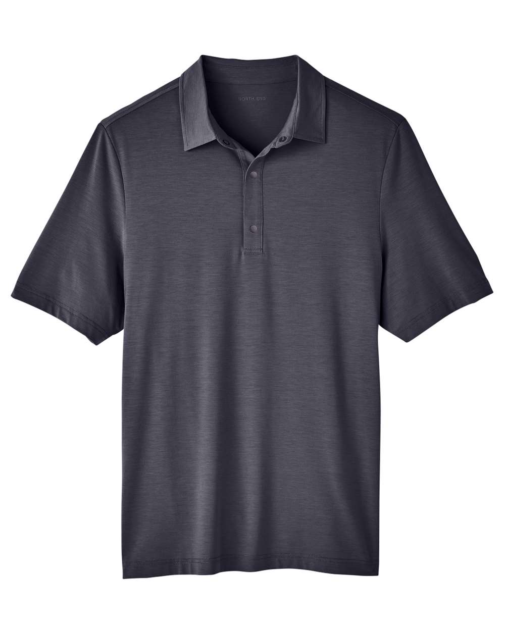 North End Men's Jaq Snap-Up Stretch Performance Polo - Carbon