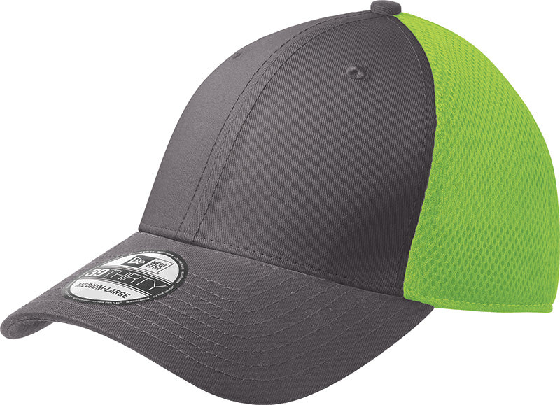 NEW ERA® Stretch Mesh Cap - Graphite With Cyber Green