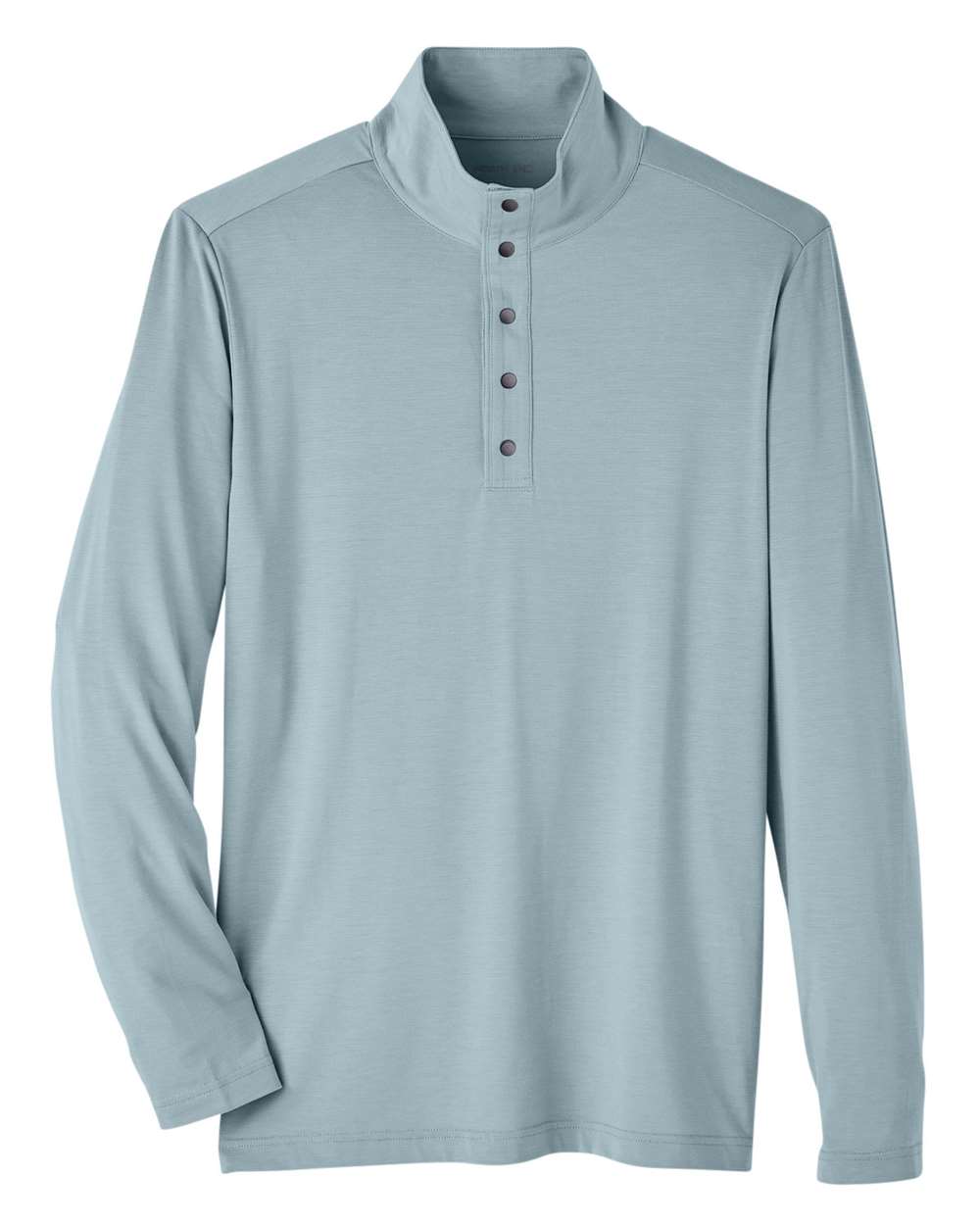 North End Men's Jaq Snap-Up Stretch Performance Pullover - Opal Blue