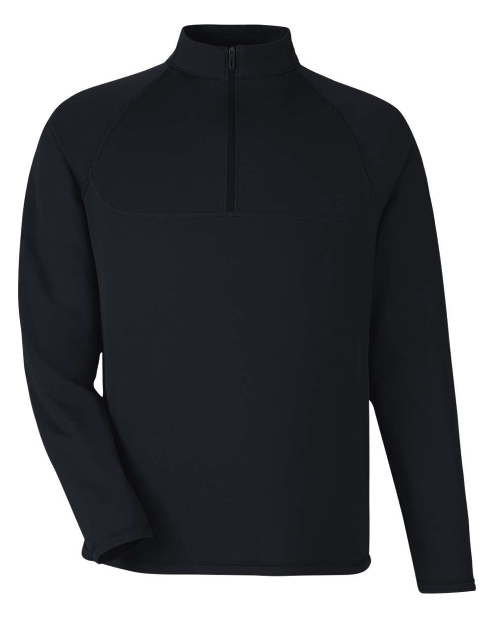 North End Men's Revive coolcore® Quarter-Zip - Black