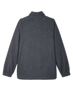 North End Ladies' Aura Sweater Fleece Quarter-Zip - Back