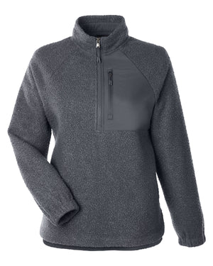North End Ladies' Aura Sweater Fleece Quarter-Zip - Zip