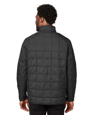 North End Unisex Aura Fleece-Lined Jacket - Back