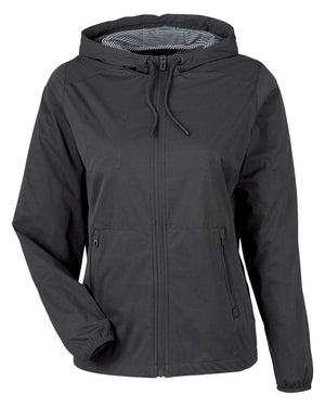 North End Ladies' Network Lightweight Jacket - Carbon Heather