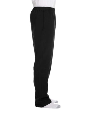 Champion Adult Powerblend® Open-Bottom Fleece Pant with Pockets - Side
