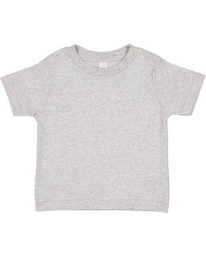 Rabbit Skins Toddler Cotton Jersey T-Shirt - Heather