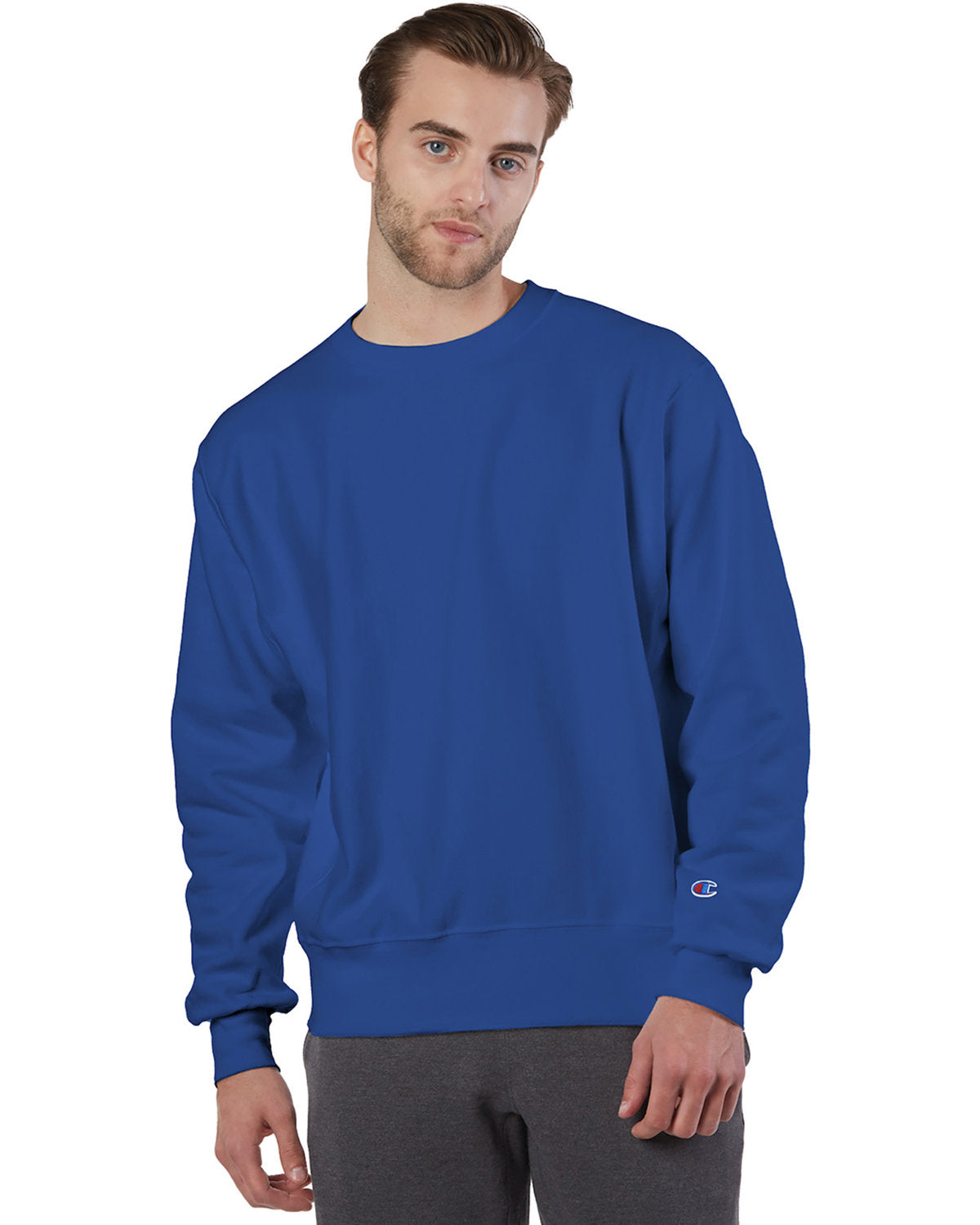 Champion Adult Reverse Weave® Crew - Athletic Royal