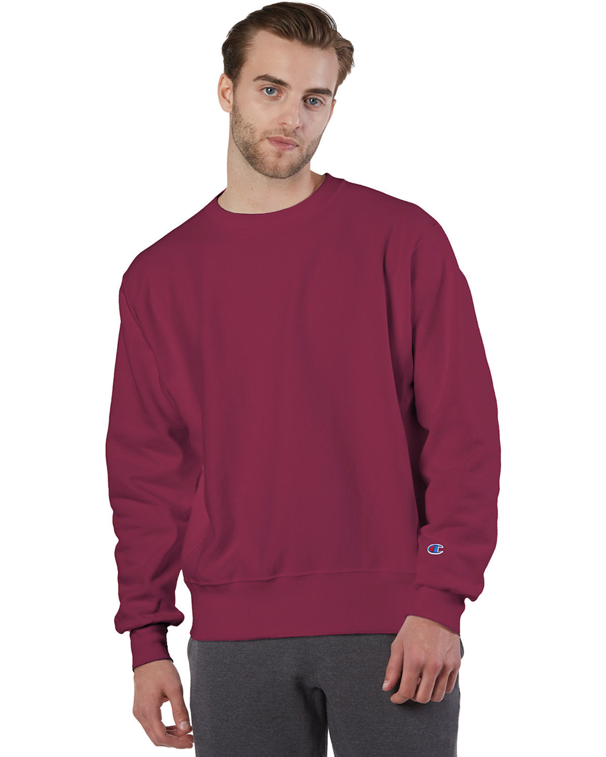 Champion Adult Reverse Weave® Crew - Cardinal