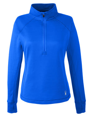 Spyder Ladies' Freestyle Half-Zip Pullover - Royal