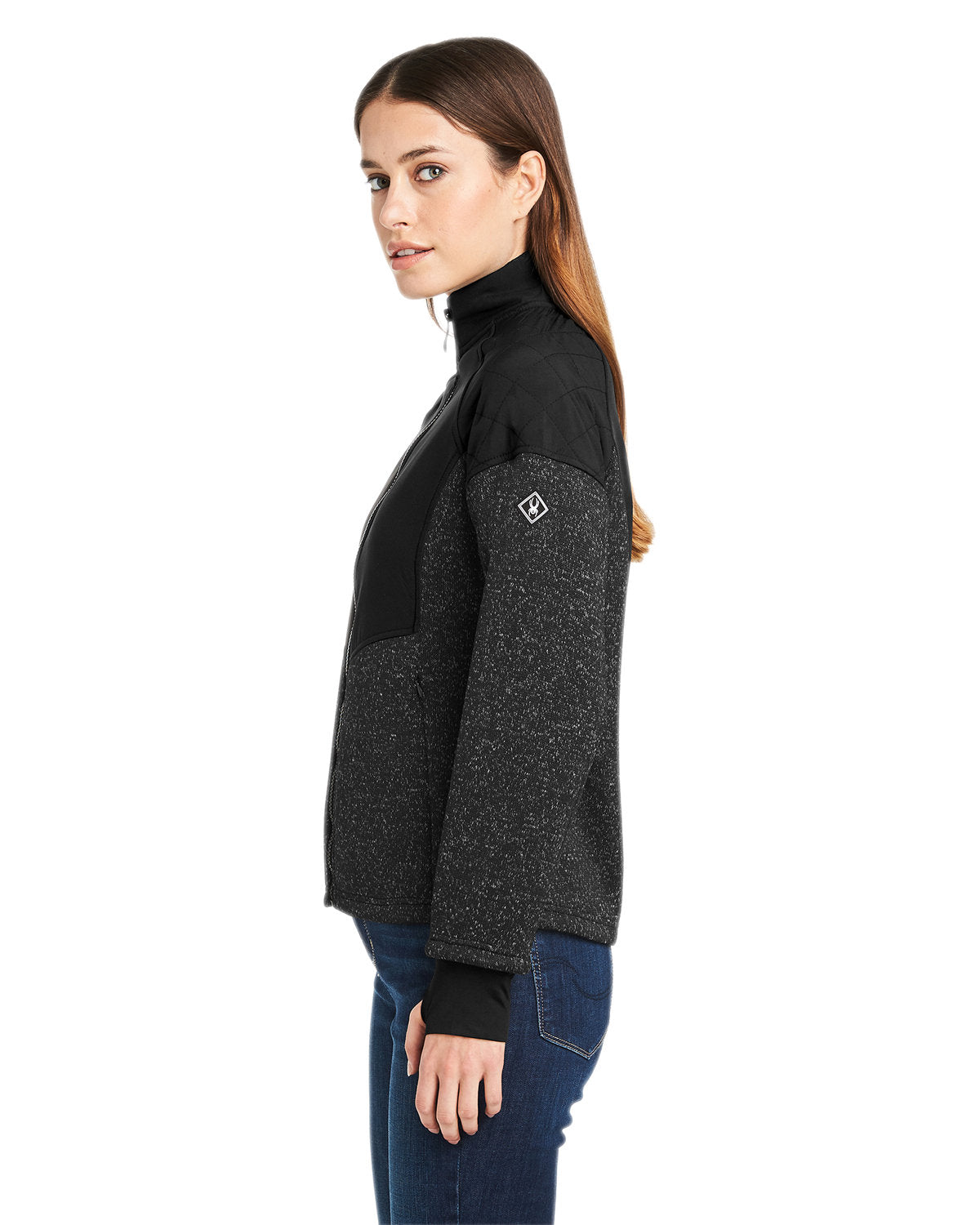 Spyder Ladies' Passage Sweater Jacket - Side