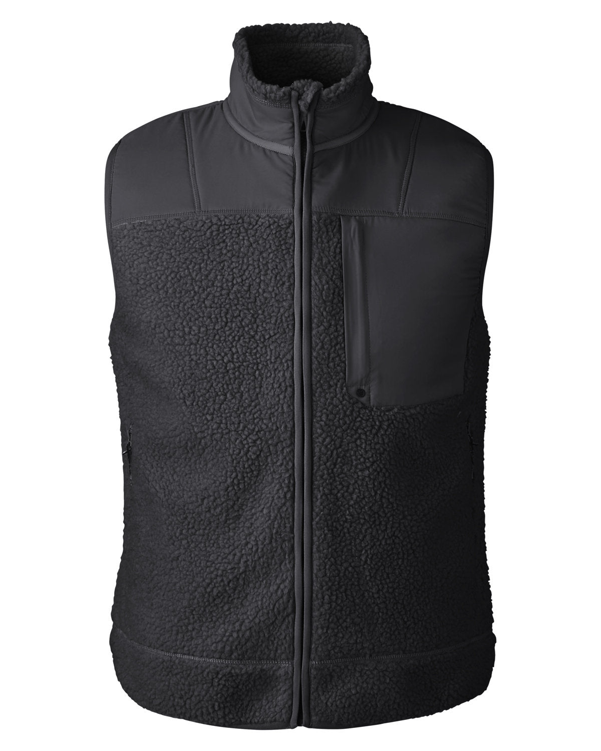 Spyder Unisex Venture Sherpa Vest - Black