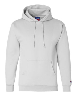 Champion Adult Powerblend® Pullover Hooded Sweatshirt - White