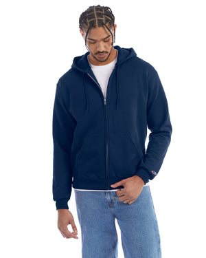 Champion Adult Powerblend® Full-Zip Hooded Sweatshirt - Late Night Blue