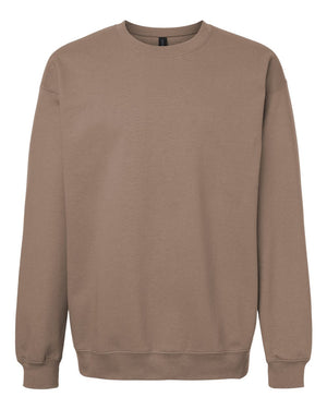 Gildan Adult Softstyle® Fleece Crew Sweatshirt - Brown Savana