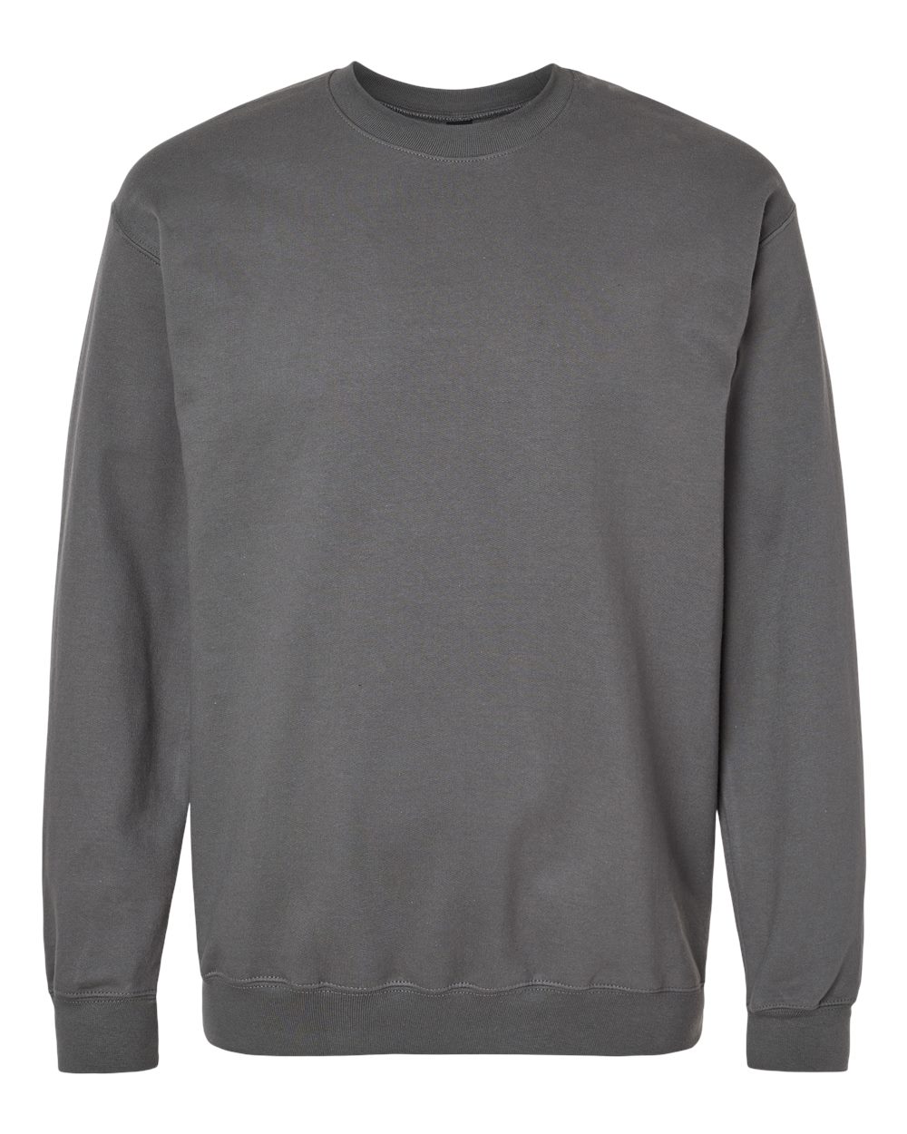 Gildan Adult Softstyle® Fleece Crew Sweatshirt - Charcoal