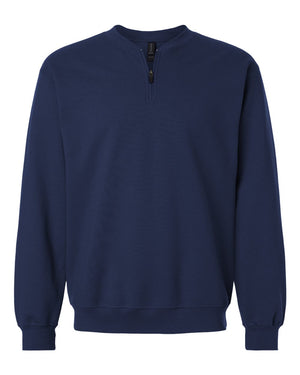 Gildan Unisex Softstyle® Midweight Quarter-Zip Sweatshirt - Navy