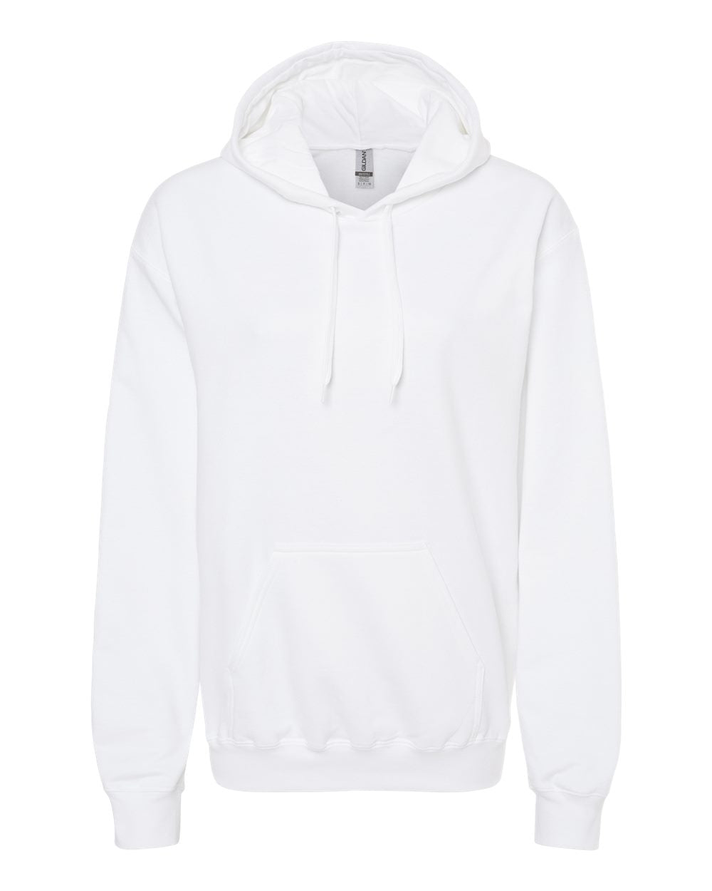 Gildan Adult Softstyle® Fleece Hooded Sweatshirt - White