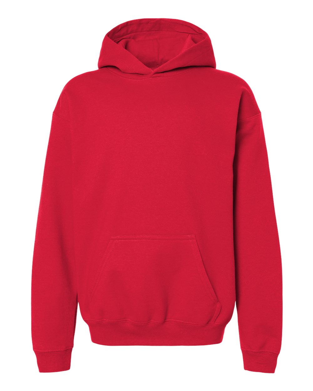 Gildan Youth Softstyle® Midweight Hooded Sweatshirt - Red