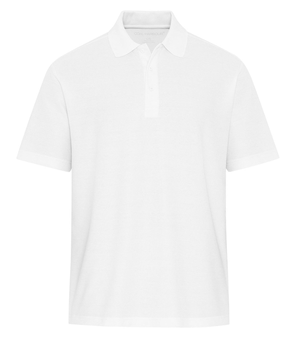 Coal Harbour® Everyday CVC Polo - White