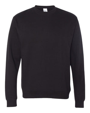 Independent Trading Co. Unisex Midweight Crewneck Sweatshirt - Black