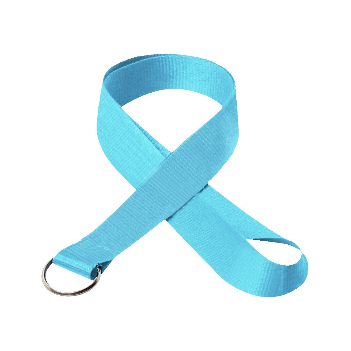 1" BEST Value Lanyard - Baby Blue