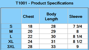 Threadfast Apparel Threadfast Epic Unisex CVC T-Shirt - Specs