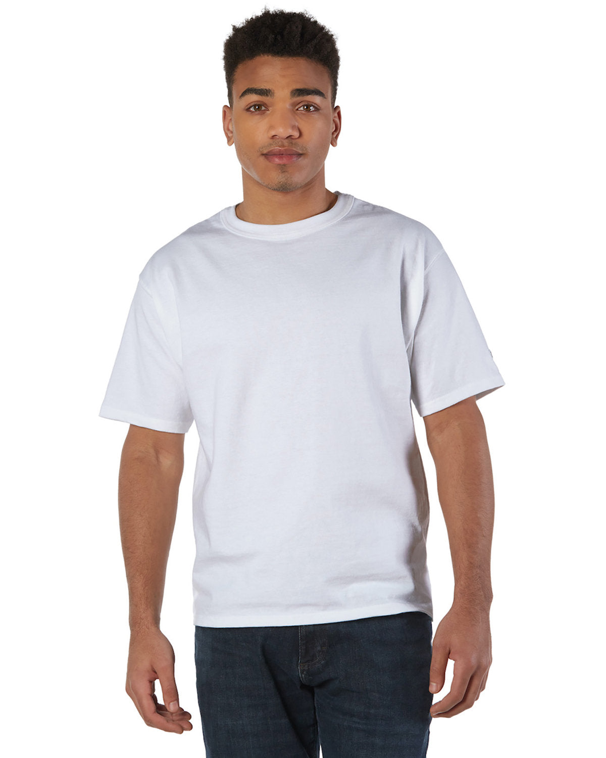 Champion Adult Heritage Jersey T-Shirt - White