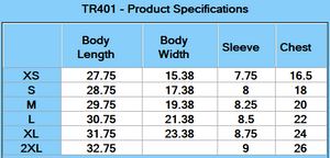 American Apparel Unisex Triblend Short-Sleeve Track T-Shirt - Specs